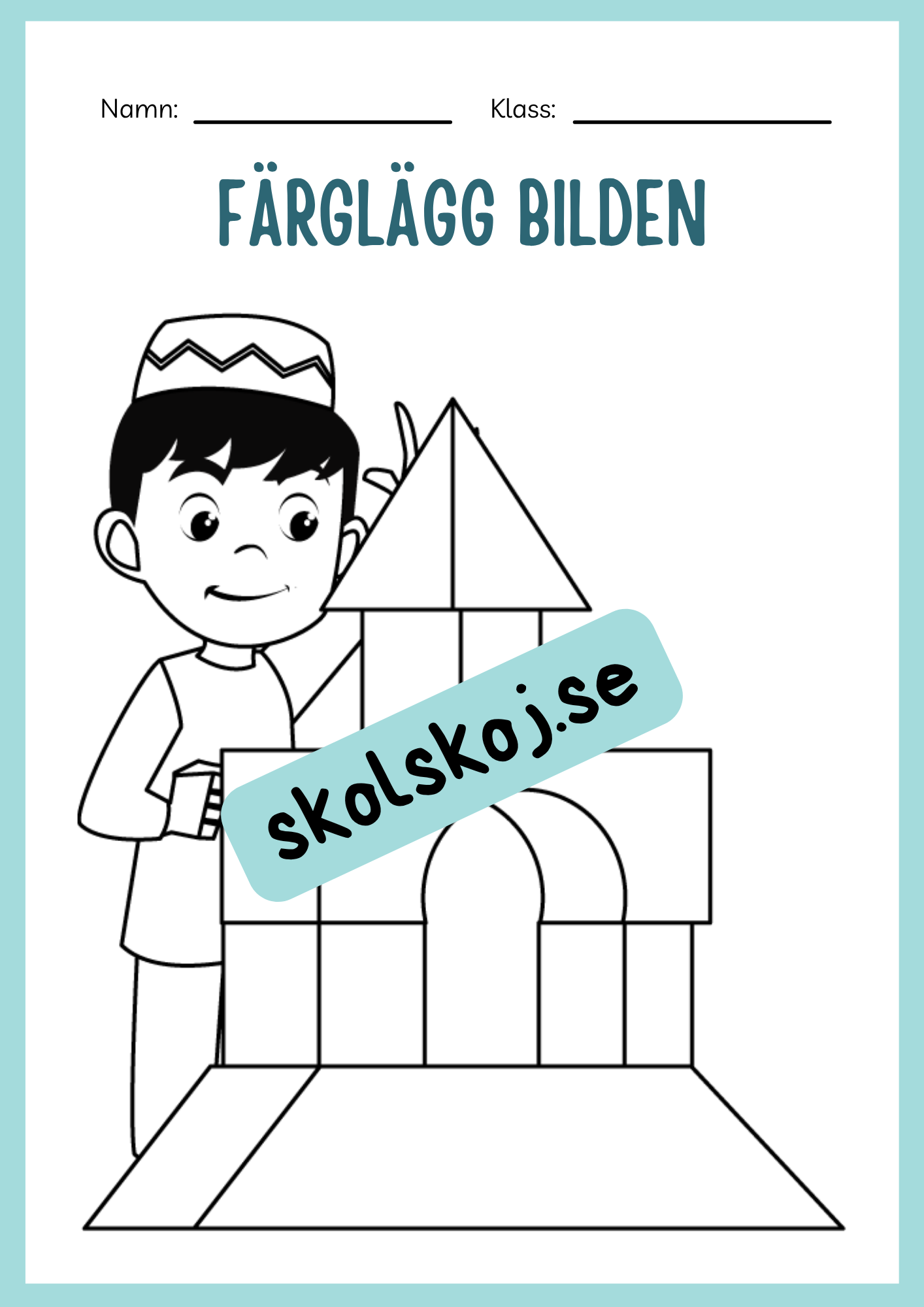 Jag lär mig skriva - Tema leksaker (24 sidor)