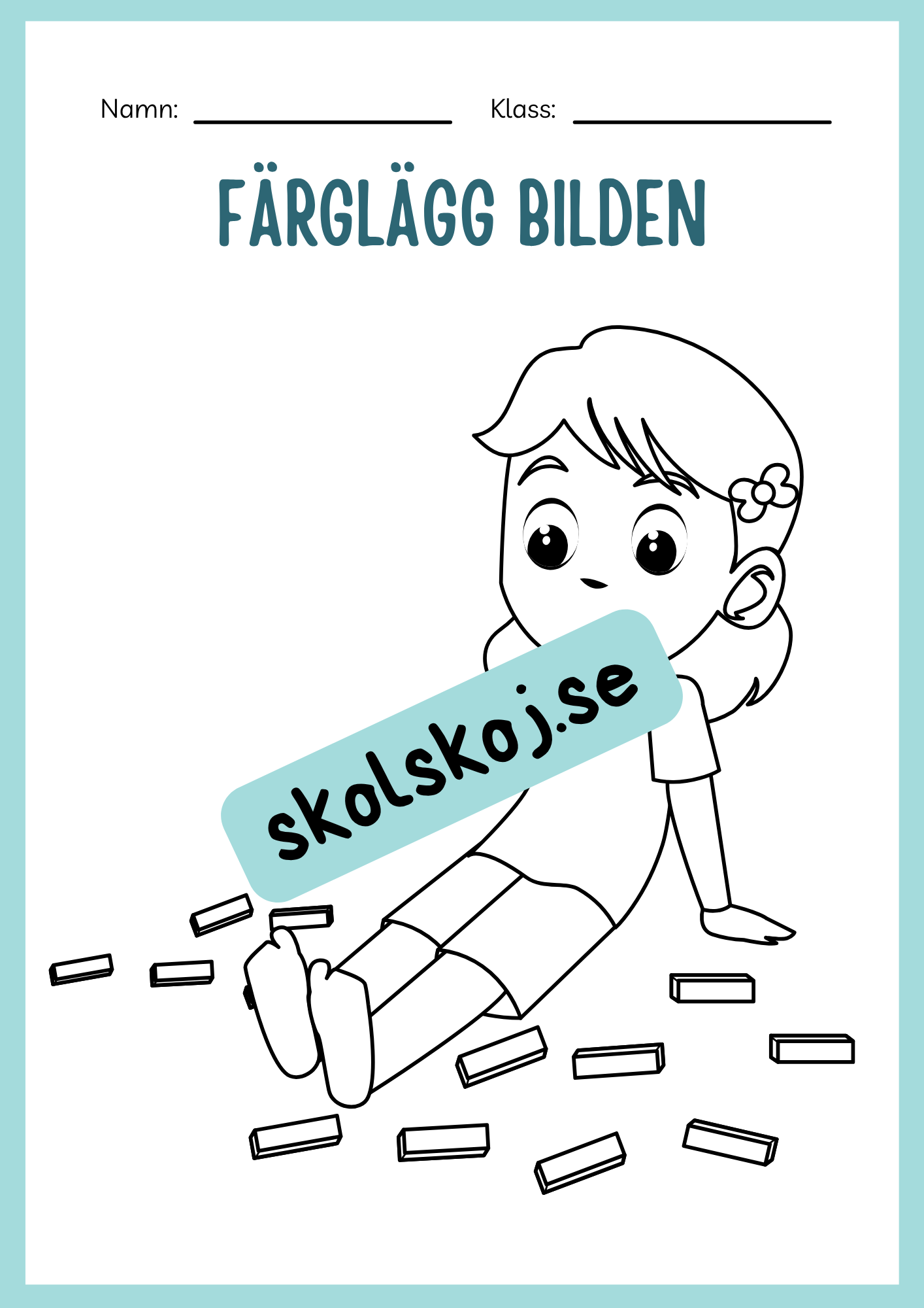 Jag lär mig skriva - Tema leksaker (24 sidor)