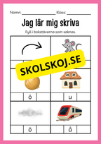 Jag lär mig skriva - Ver 2