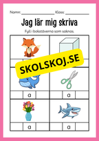 Jag lär mig skriva - Ver 2