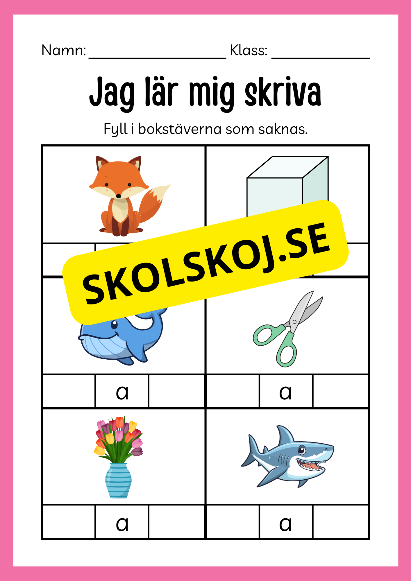 Jag lär mig skriva - Ver 2