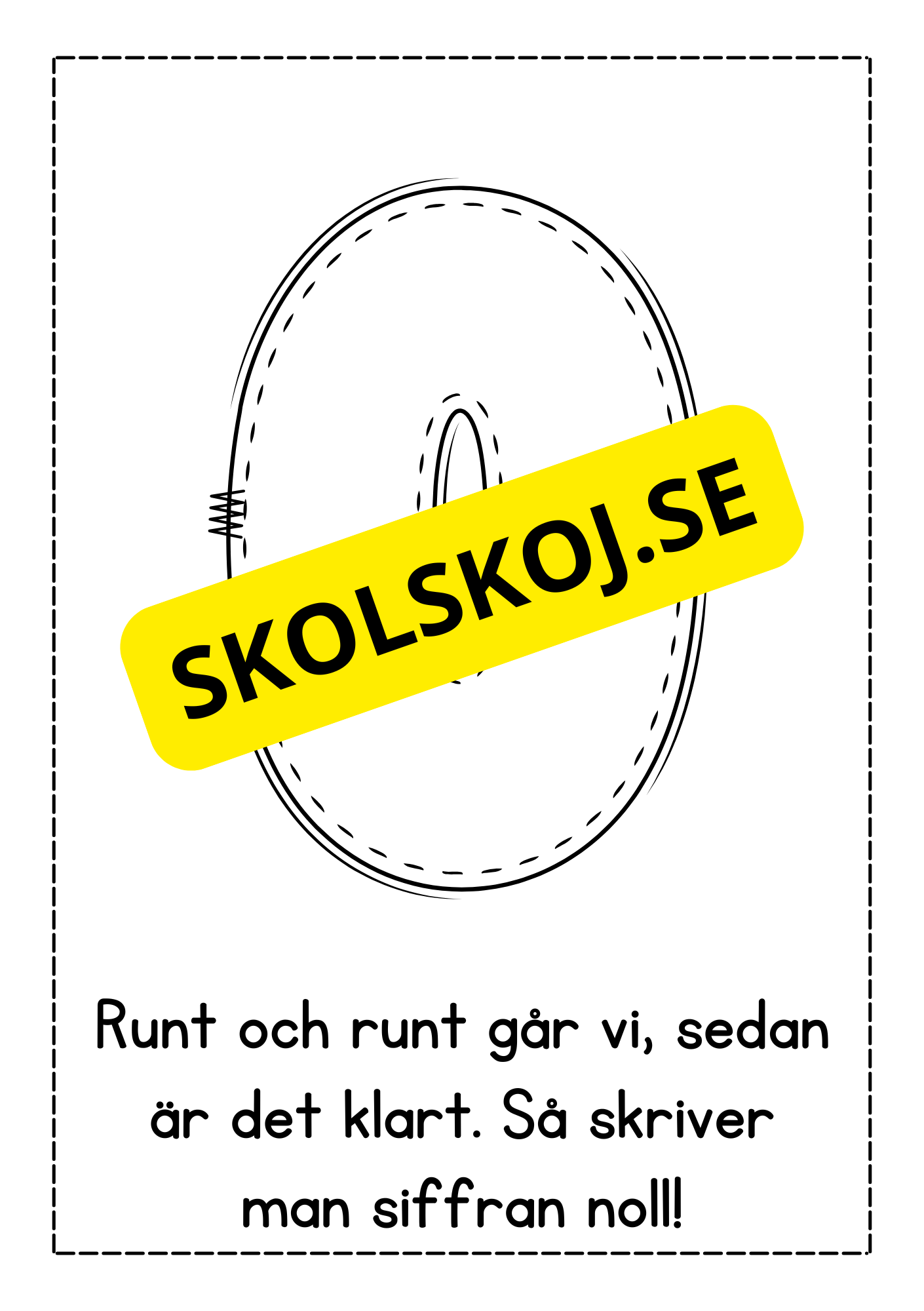 Jag lär mig skriva siffror - Häfte