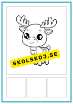 Jag lär mig stava och skriva - Versaler och gemener