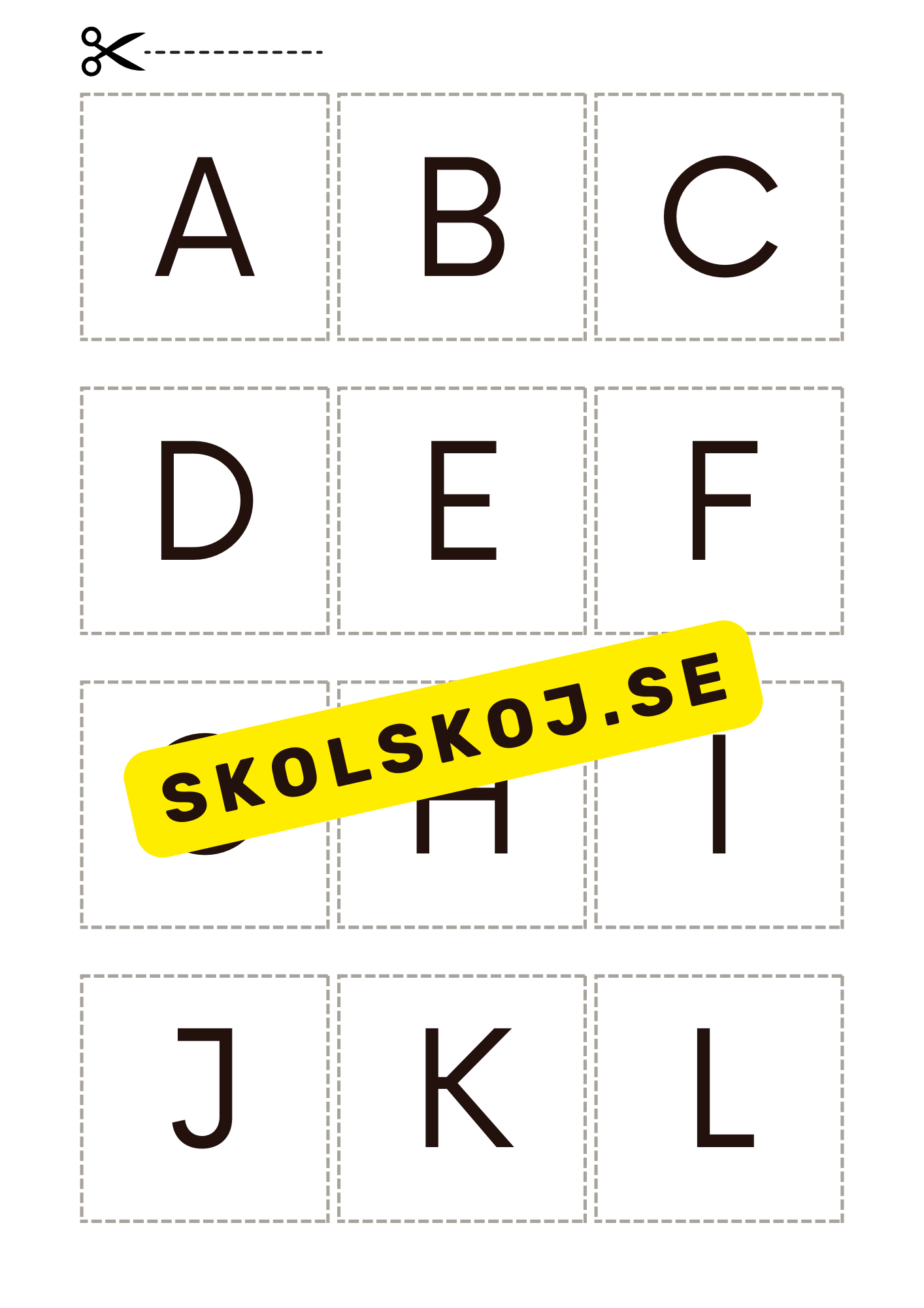 Jag lär mig stava och skriva - Versaler och gemener
