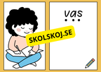 Jag lär mig stava, läsa och rita (22 sidor)