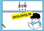 Jag lär mig stava, läsa och rita (22 sidor)