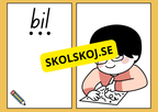 Jag lär mig stava, läsa och rita (22 sidor)