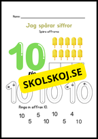 Jag spårar siffror - Häfte