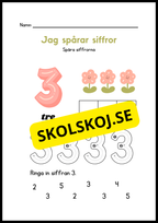 Jag spårar siffror - Häfte