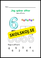 Jag spårar siffror - Häfte