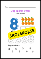 Jag spårar siffror - Häfte