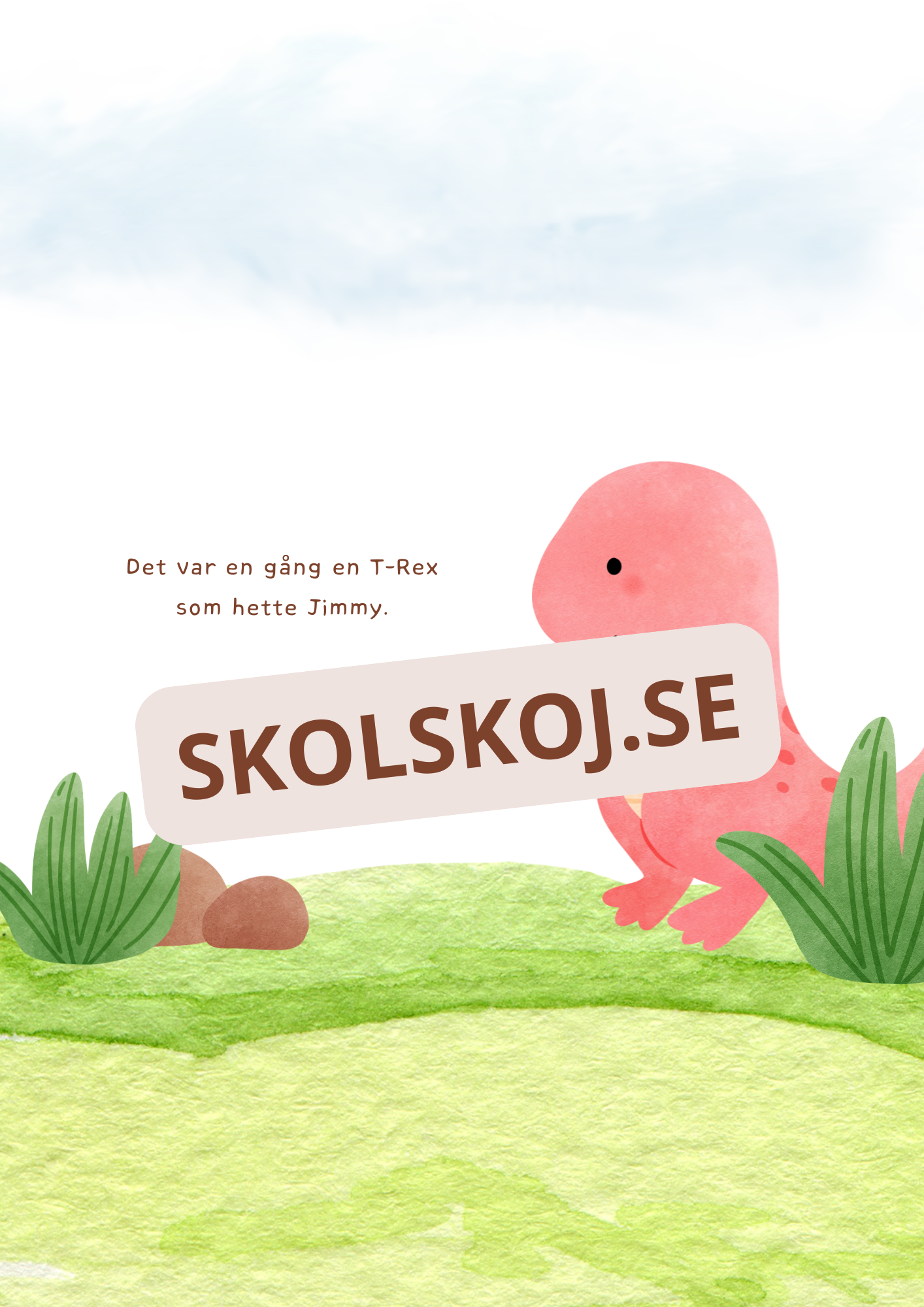 Jimmy lär sig att vara modig - Läsförståelse + frågor