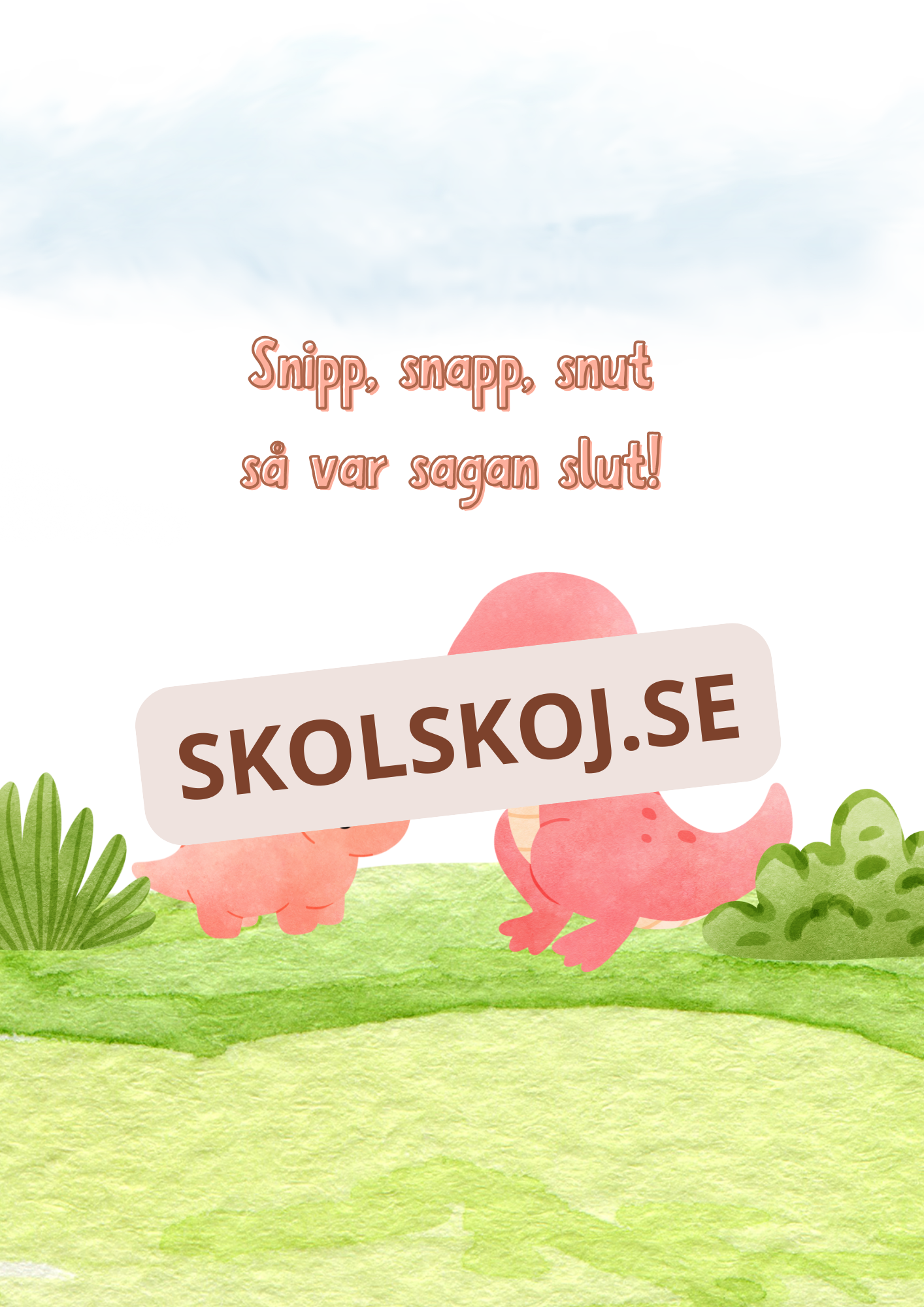 Jimmy lär sig att vara modig - Läsförståelse + frågor