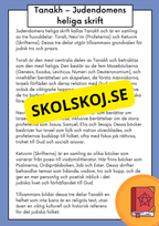 Judendomen - Historia, tro och traditioner - Årskurs 4 - 6