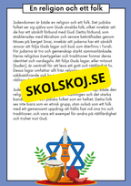 Judendomen - Historia, tro och traditioner - Årskurs 4 - 6
