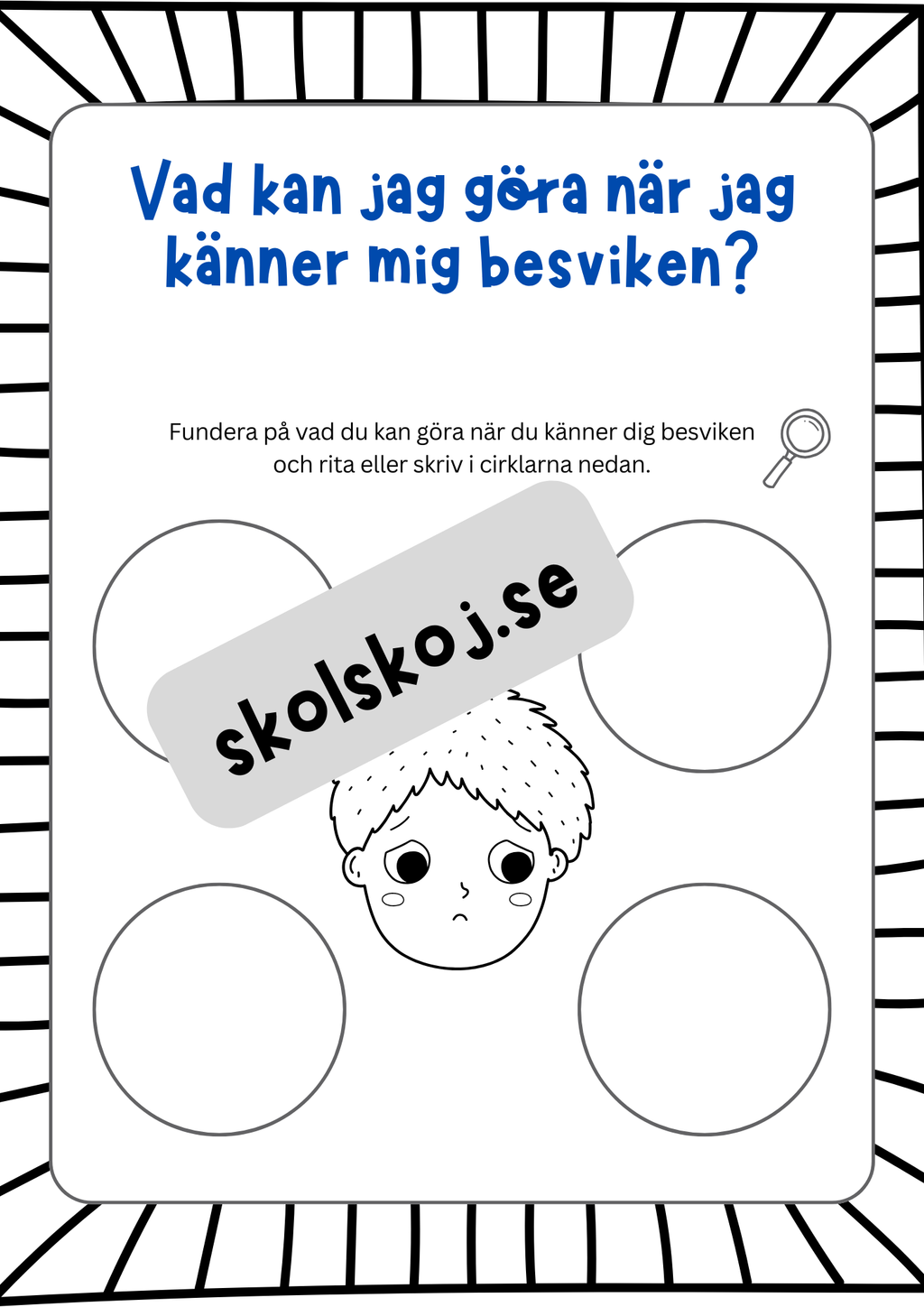 Känslor - Att kunna hantera dina känslor