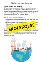 Kemi i luften - årskurs 4 - 6