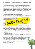 Kemi i luften - årskurs 4 - 6