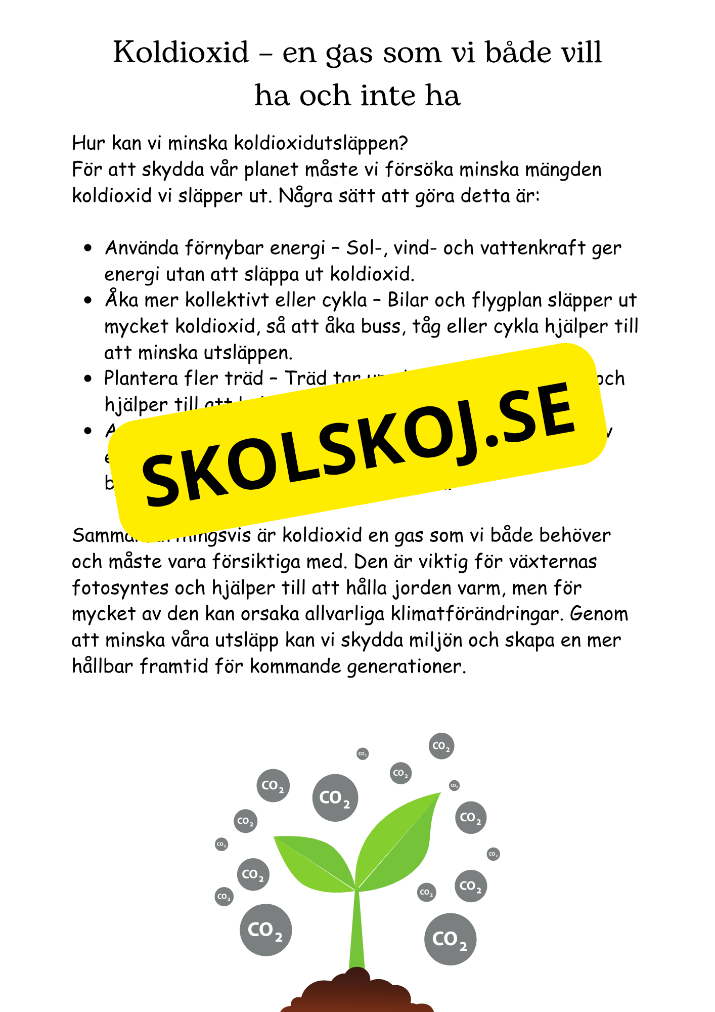 Kemi i luften - årskurs 4 - 6
