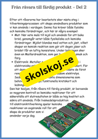 Kemiska reaktioner i vardagen - Årskurs 4 - 6