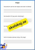 Kemiska reaktioner i vardagen - Årskurs 4 - 6