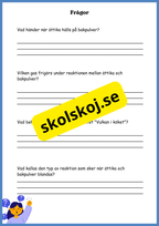 Kemiska reaktioner i vardagen - Årskurs 4 - 6