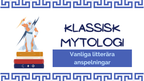 Klassisk mytologi - Vanliga litterära anspelningar
