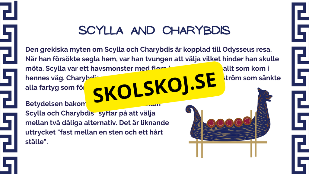 Klassisk mytologi - Vanliga litterära anspelningar