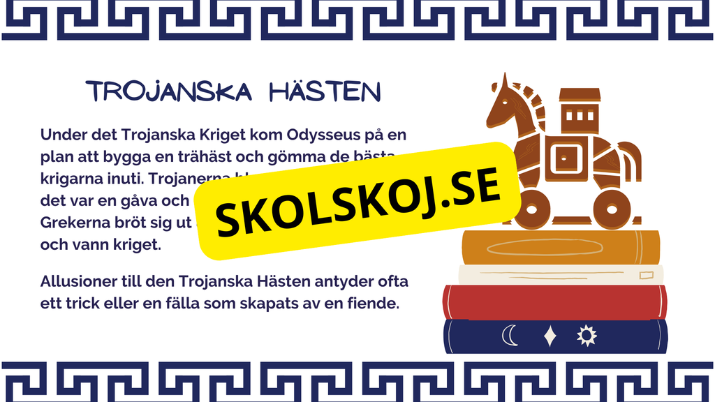 Klassisk mytologi - Vanliga litterära anspelningar