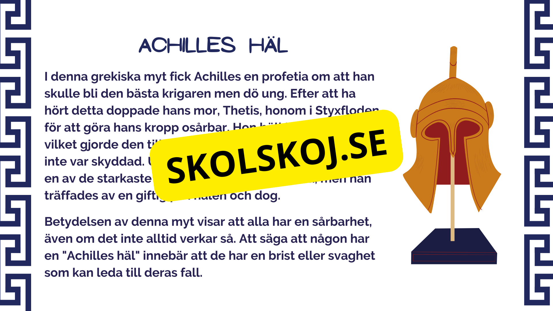 Klassisk mytologi - Vanliga litterära anspelningar