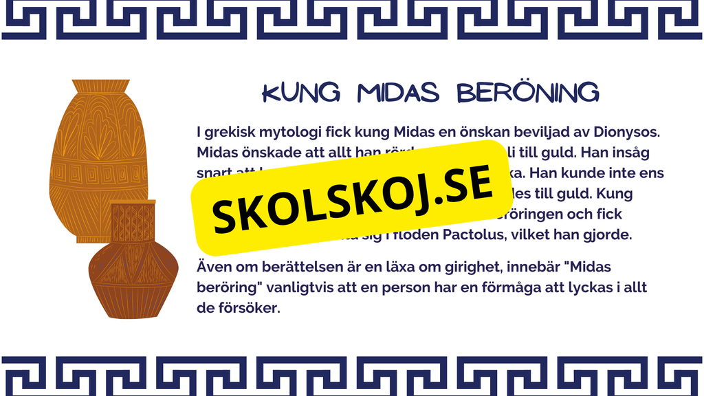 Klassisk mytologi - Vanliga litterära anspelningar