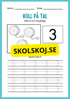 Koll på tal 1 - 10 del 1