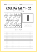Koll på tal 11 - 20 del 2