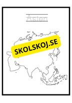 Kontinenter - Målarbok