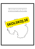 Kontinenter - Målarbok