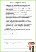Korta fakta om viktiga samhällsfunktioner och olika yrken och lite till