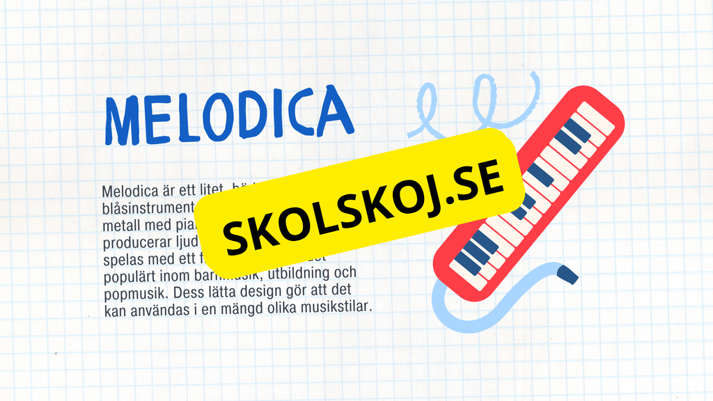Kort fakta om musikinstrument