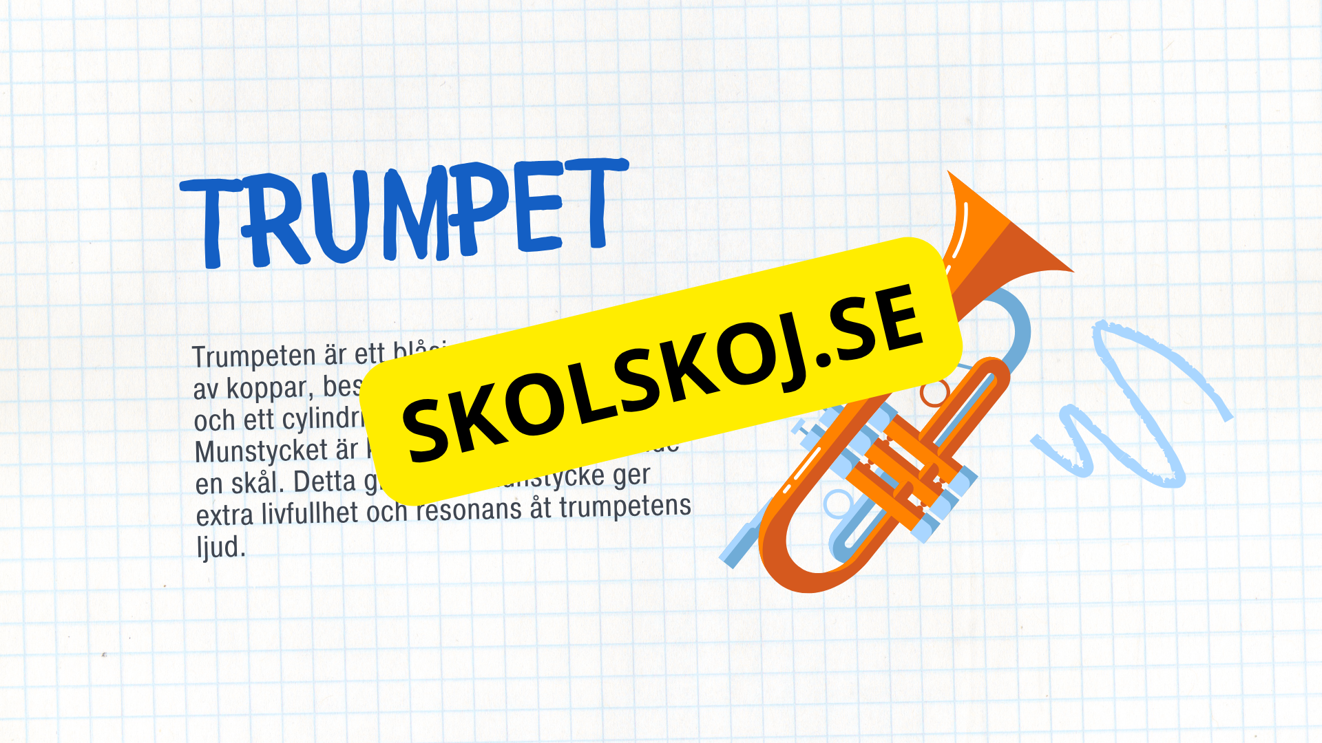 Kort fakta om musikinstrument