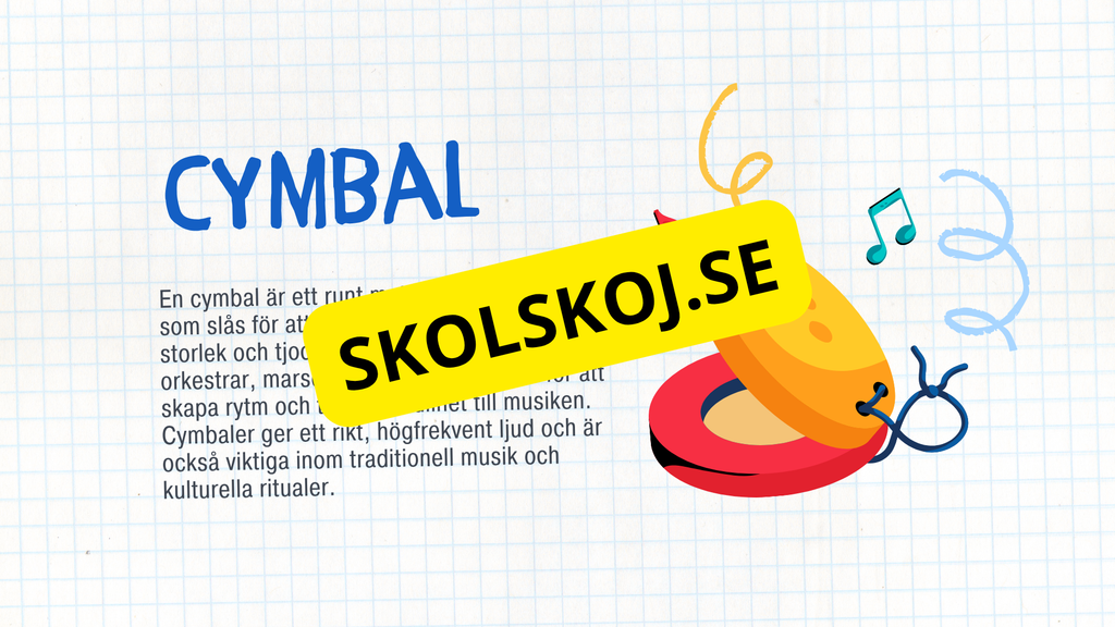 Kort fakta om musikinstrument