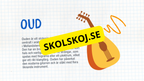 Kort fakta om musikinstrument