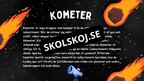 Kort fakta om solsystemet - Årskurs 3 - 6