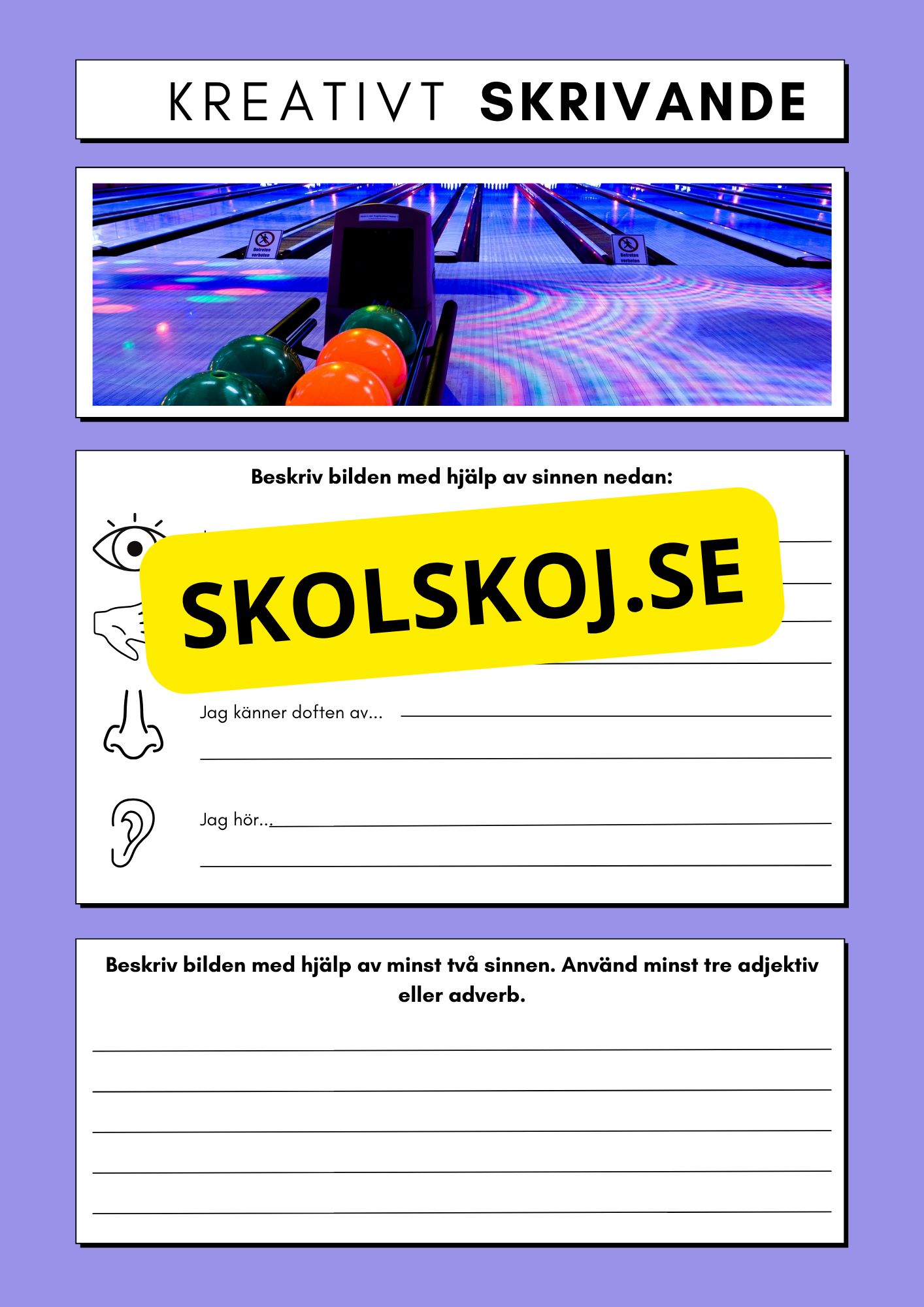 Kreativt skrivande - Häfte