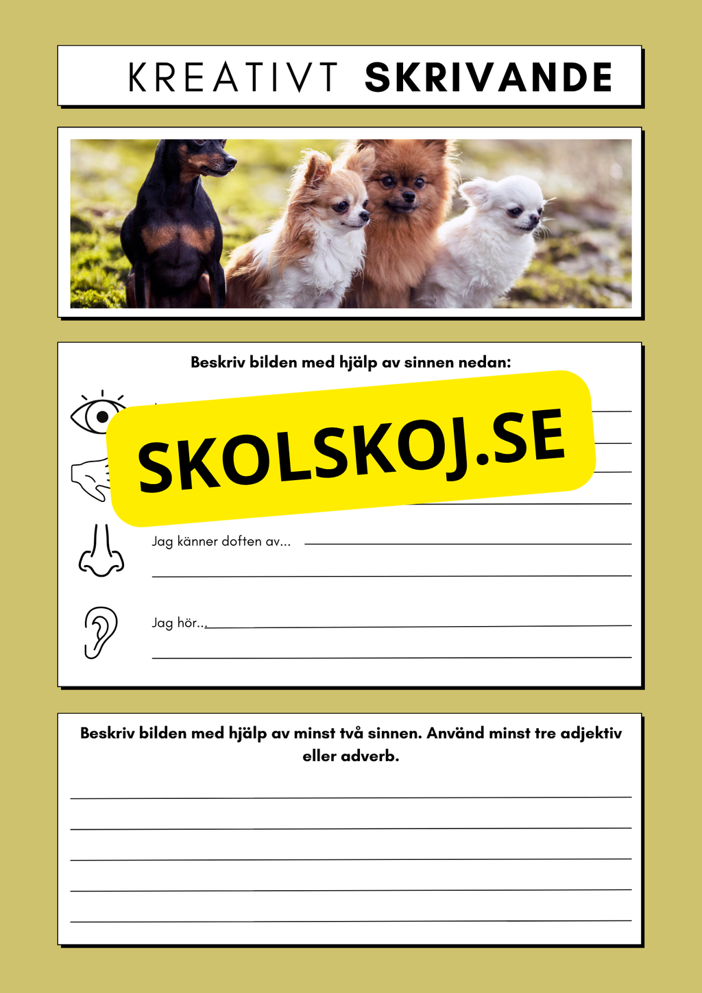 Kreativt skrivande - Häfte