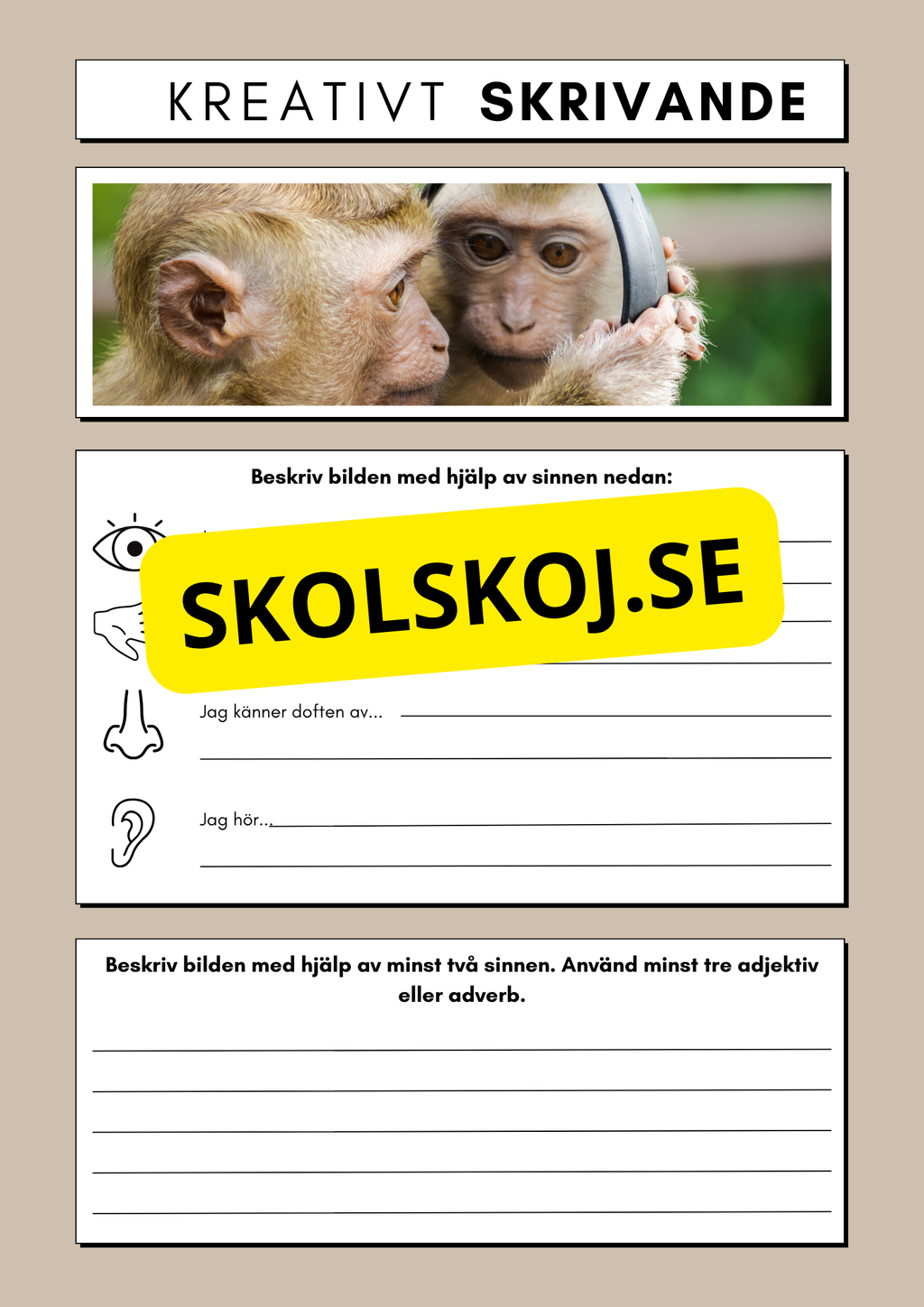 Kreativt skrivande - Häfte