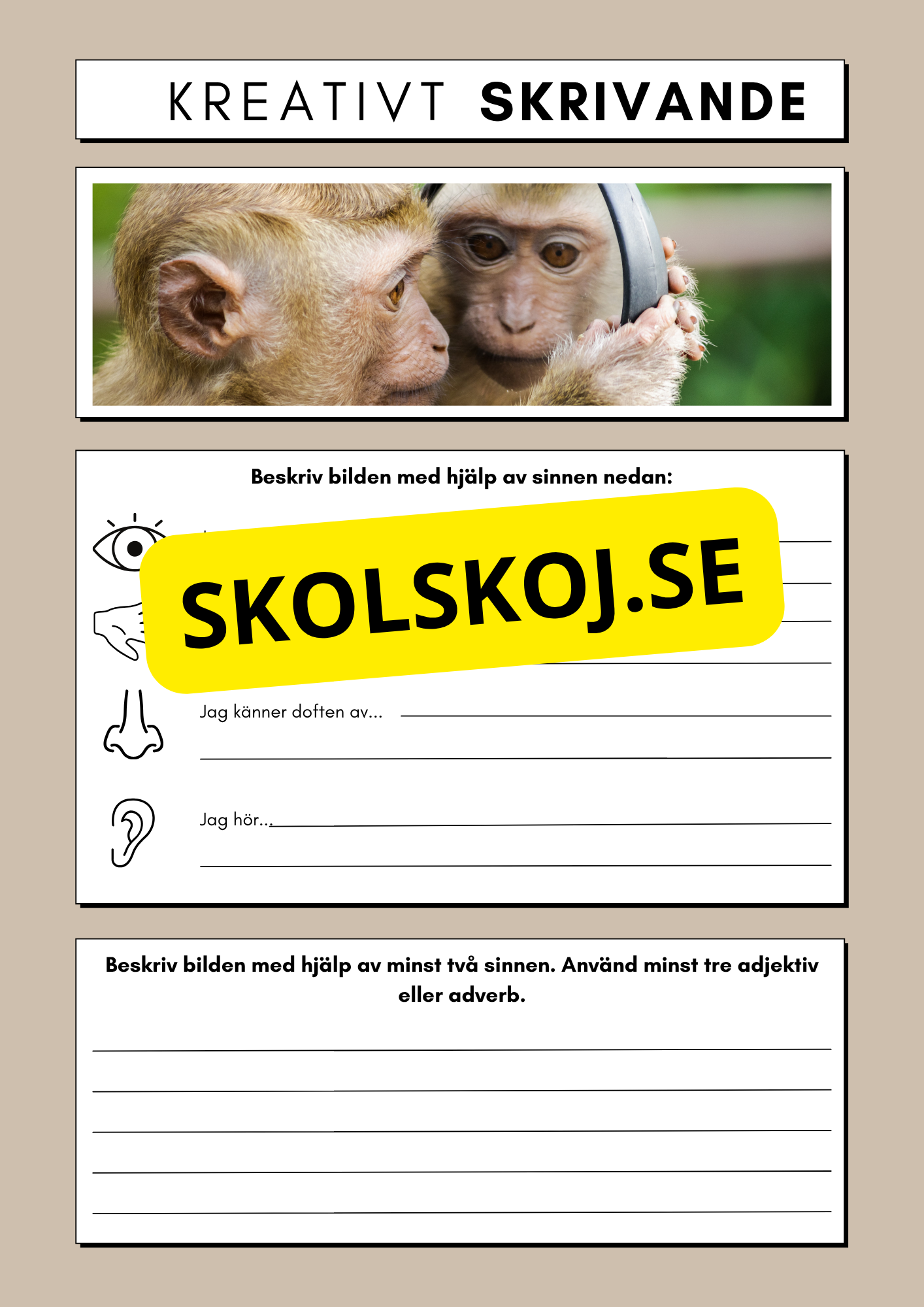 Kreativt skrivande - Häfte