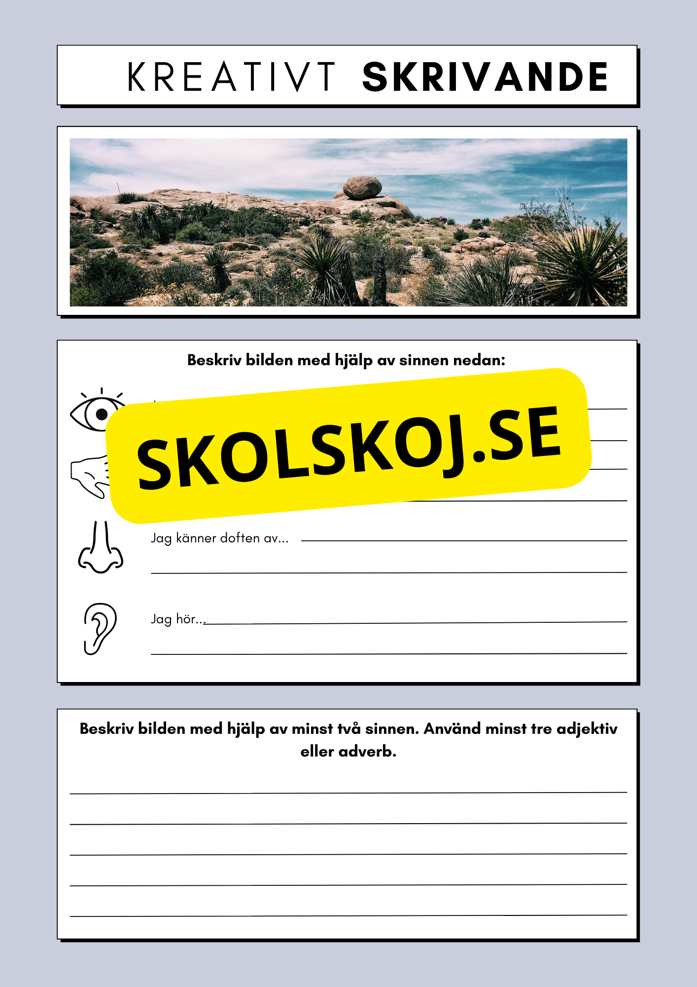 Kreativt skrivande - Häfte