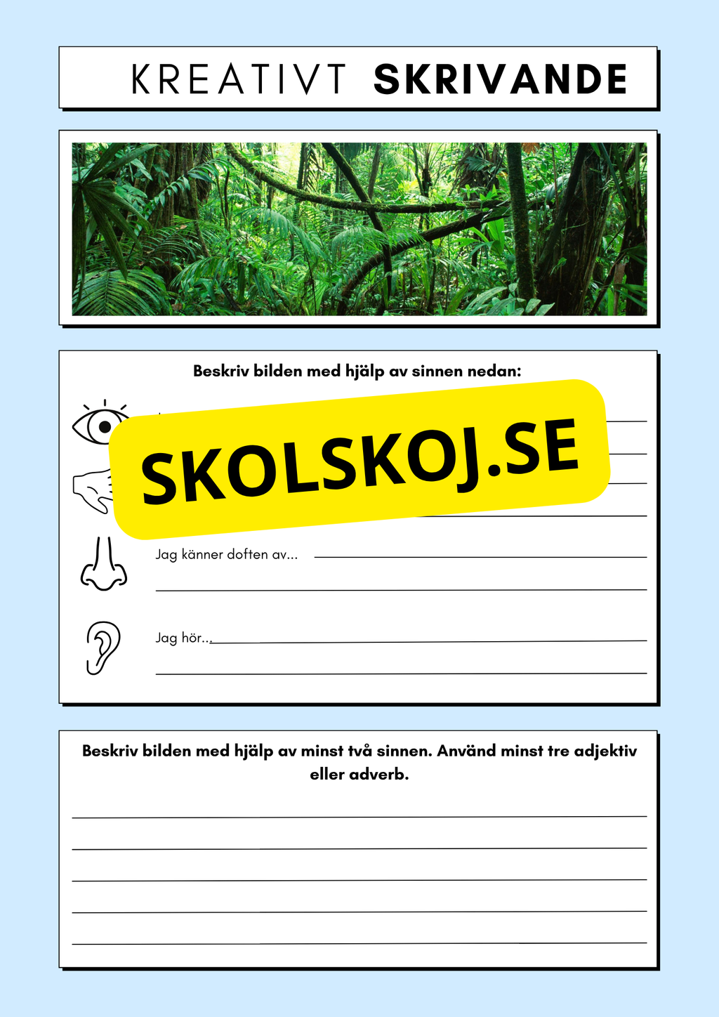 Kreativt skrivande - Häfte