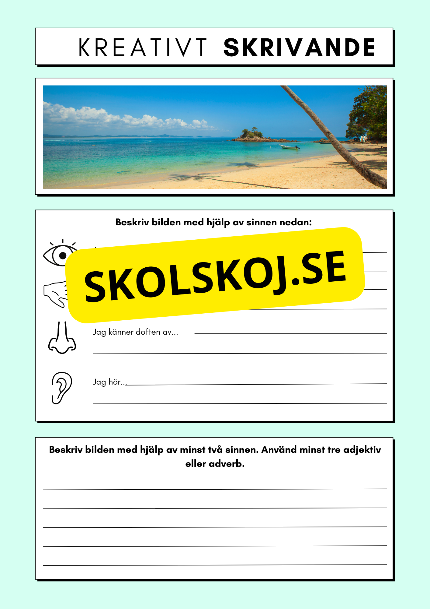 Kreativt skrivande - Häfte