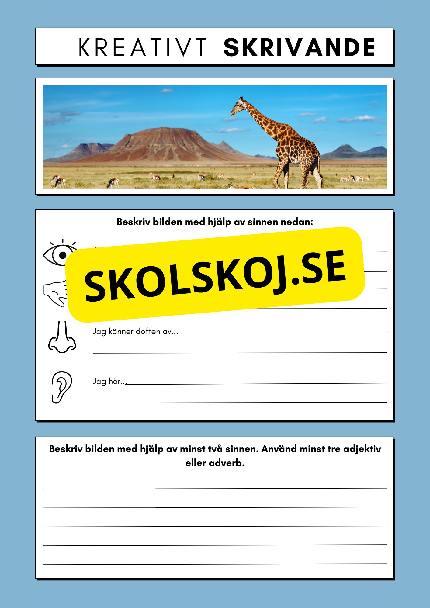 Kreativt skrivande - Häfte