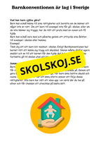 Lag och rätt - Årskurs 4 - 6